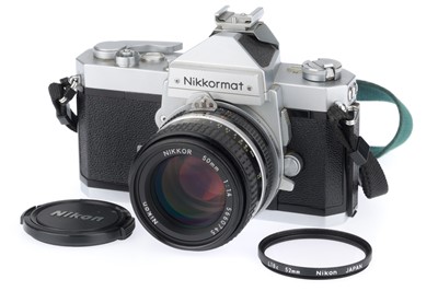 Lot 19 - A Nikon Nikkormat FT 35mm SLR Camera