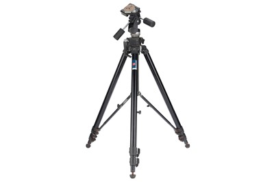 Lot 420 - A Manfrotto 075B Tripod and 029 Head