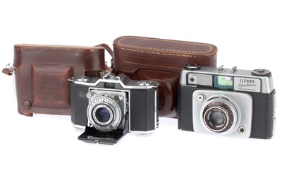Lot 303 - A Zeiss Ikon konta 522/24 Folding Camera