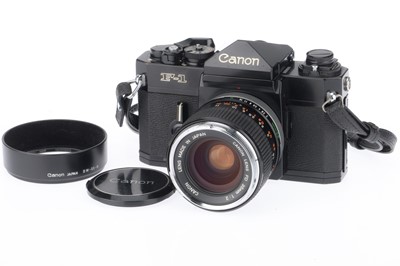 Lot 93 - A Canon F-1 35mm SLR Camera