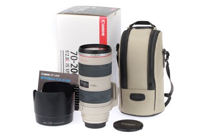 Lot 283 - A Canon EF f/2.8L 70-200mm IS USM Lens