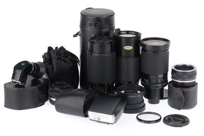 Lot 270 - A Selection of Camera Lenses