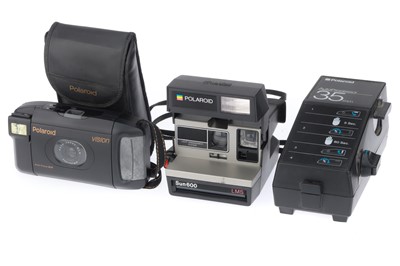 Lot 182 - A Polaroid Vision SLR Camera and Accessories
