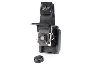 Lot 154 - An Ihagee Patent Klapp 9x12cm Reflex Camera