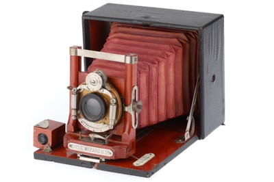 Lot 168 - A Manhattan Cycle Wizard B. SR 4x5 Folding Camera