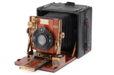 Lot 169 - A Houghton Sanderson Quarter Plate Hand and Stand Camera