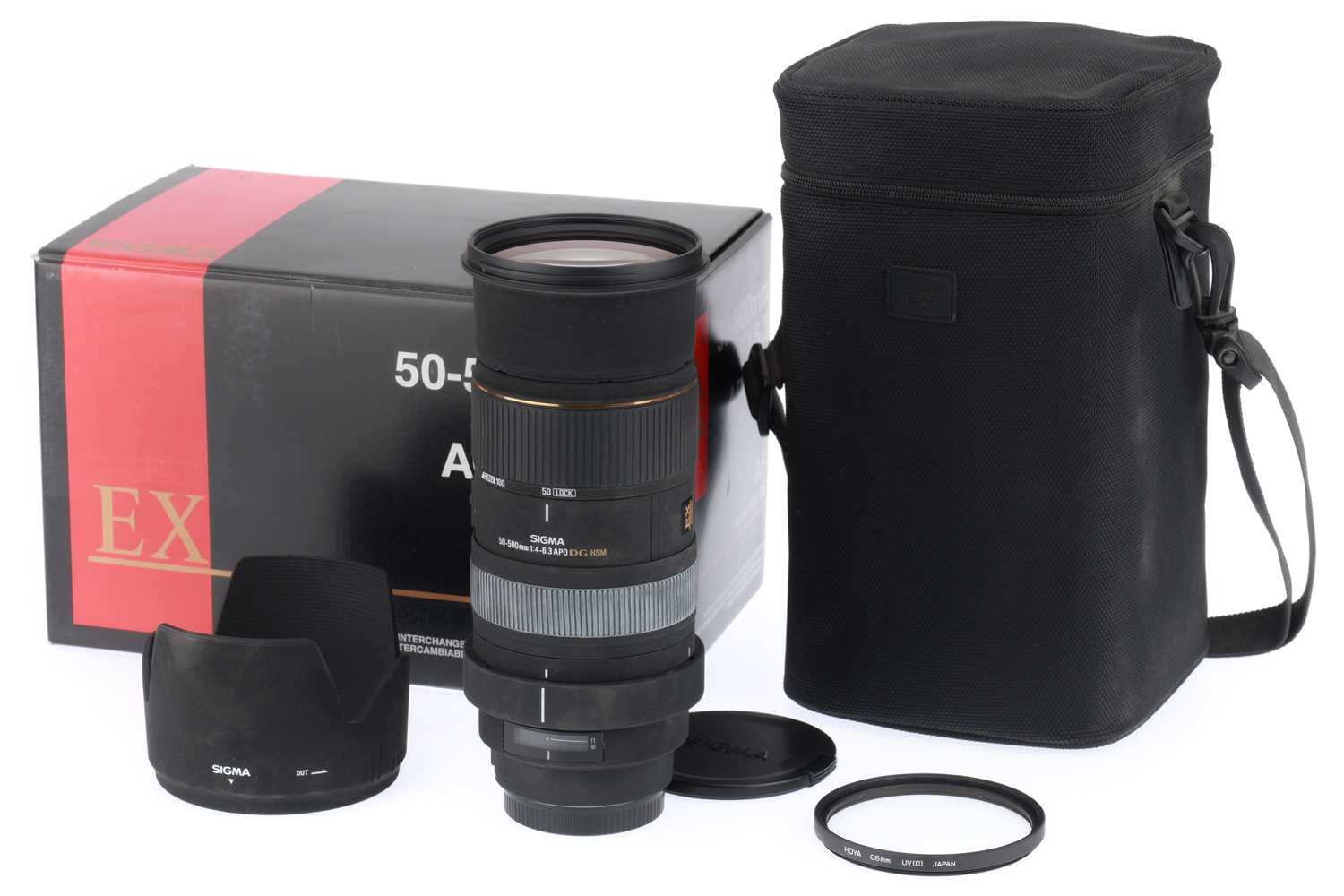 Lot 272 - A Sigma APO-DG f/4-6.3 50-500mm Lens
