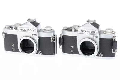 Lot 213 - A Pair of Soligor TM SLR Camera Bodies