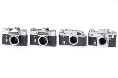 Lot 48 - A Group of Soviet 35mm Camera Bodies