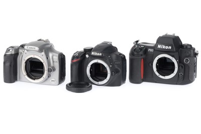 Lot 17 - A Group of Nikon 35mm SLR Bodies
