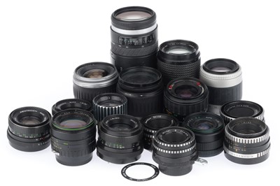 Lot 267 - A Selection of OEM Camera Lenses