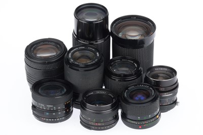 Lot 268 - A Selection of Third Party lenses