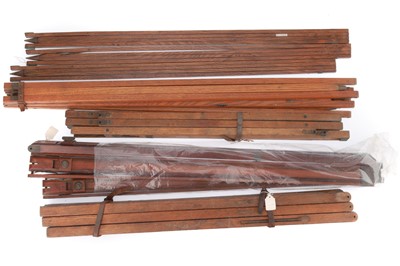 Lot 397 - A Selection of Wooden Tripods