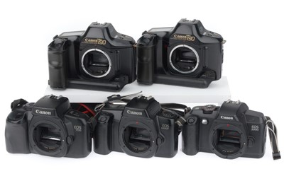 Lot 89 - A Group of Canon 35mm Cameras
