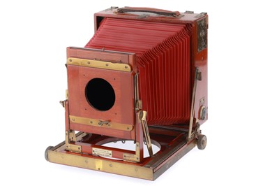 Lot 166 - A Thornton Pickard Triple Expansion "Imperial" Half Plate Camera Body