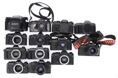 Lot 35 - A Group of K-Mount SLR Cameras