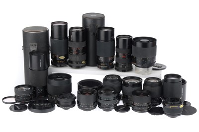 Lot 238 - A Group of Tamron Telephoto Lenses