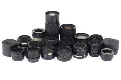Lot 242 - A Selection of M42 Camera Lenses