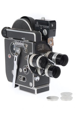 Lot 377 - A Bolex H8 Reflex Cine Camera