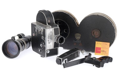 Lot 380 - A Paillard Bolex 16mm Cine Camera and Accessories