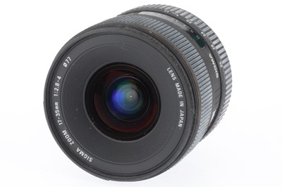 Lot 227 - A Sigma EX 17-35mm Wide Angle Zoom Lens