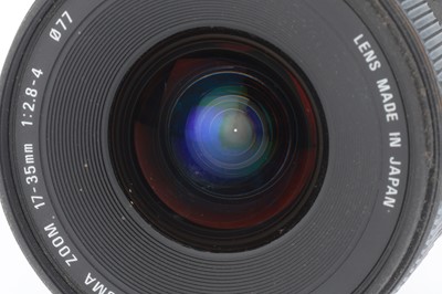 Lot 227 - A Sigma EX 17-35mm Wide Angle Zoom Lens