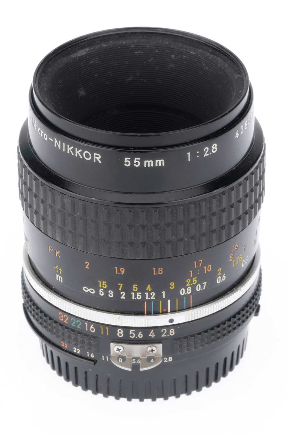 Lot 228 - A Nikon Micro-Nikkor f/2.8 55mm Macro Lens