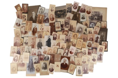 Lot 508 - A Large Collection of CDV Male Portraits, Bucharst, Romania