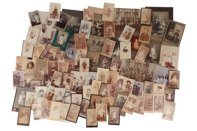 Lot 509 - A Large Collection of CDV Portraits of Children, Bucharst, Romania