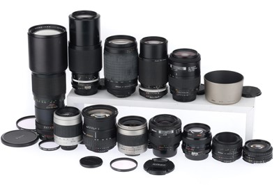 Lot 248 - A Group of Nikon Mount Lenses