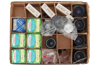 Lot 250 - A Group of TV lenses