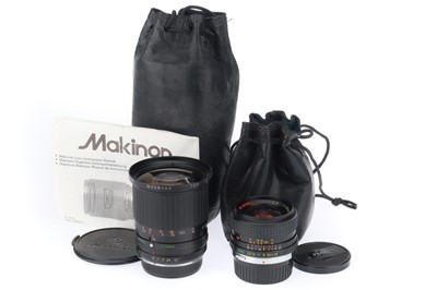 Lot 258 - A Pair of OM-mount Lenses