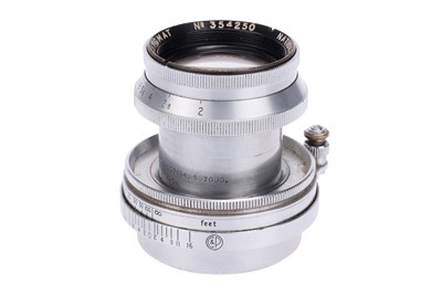 Lot 129 - A National Optical Co. Anastigmat f/2 2" Lens