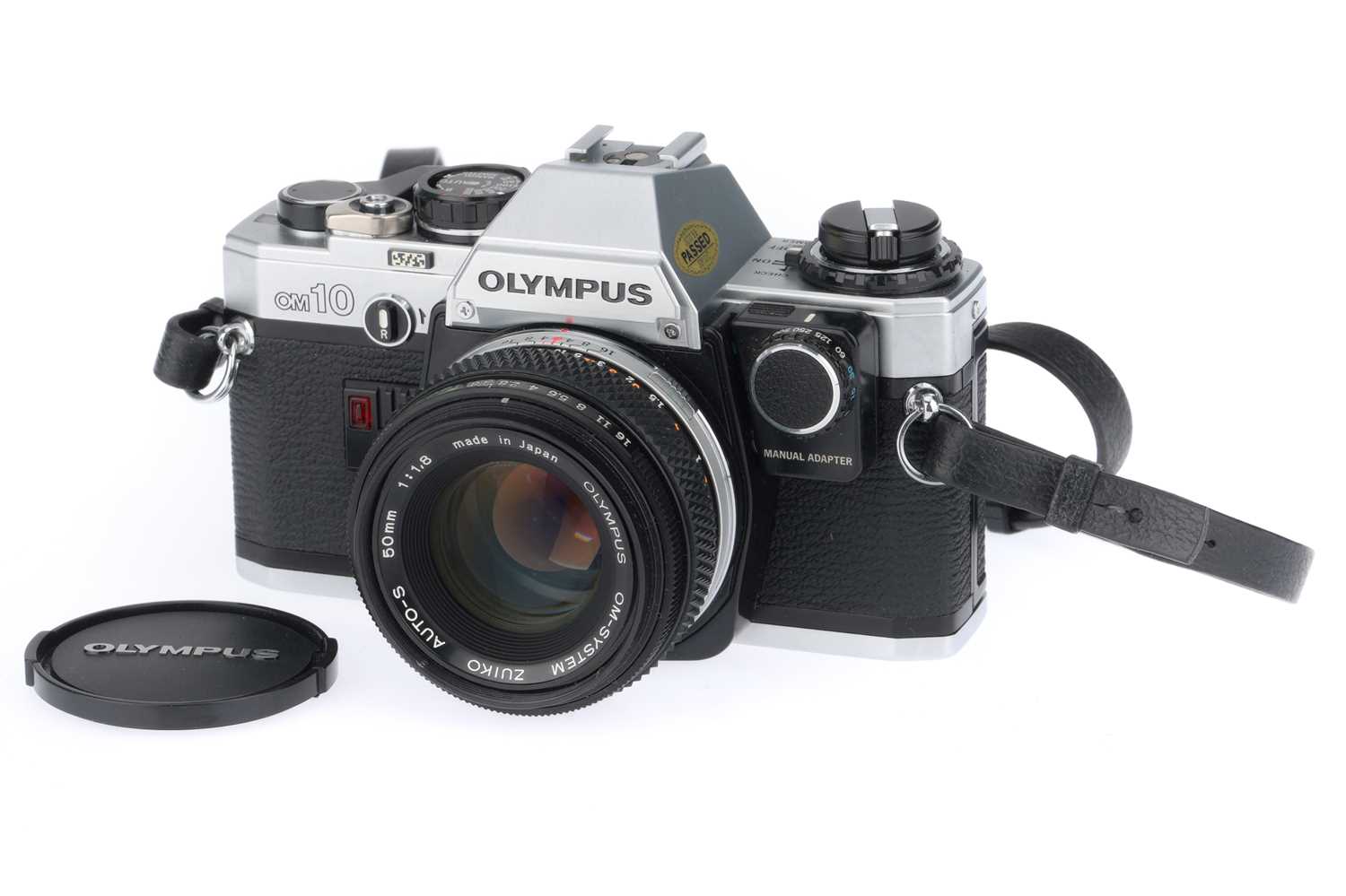 Lot 114 - An Olympus OM-10 35mm SLR Camera