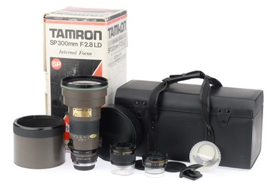Lot 311 - A Tamron SP f/2.8 300mm LD Lens Outfit