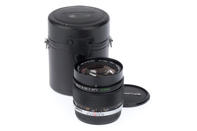 Lot 315 - An Olympus Zuiko f/2 24mm Auto-W Lens