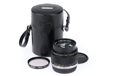 Lot 321 - An Olympus Zuiko f/2.8 100mm Auto-T Lens
