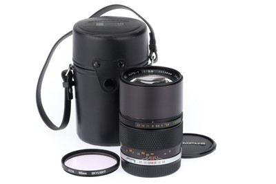 Lot 324 - An Olympus Zuiko f/2.8 135mm Auto-T Lens