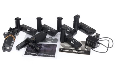 Lot 435 - A Selection of Olympus Motor Winders