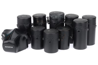 Lot 436 - A Group of Olympus Lens and Camera Cases