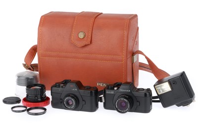 Lot 178 - A Pentax Auto110 SLR Camera Outfit