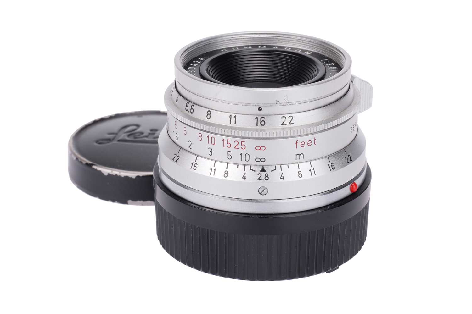 Lot 42 - A Leitz Summaron f/2.8 35mm Lens