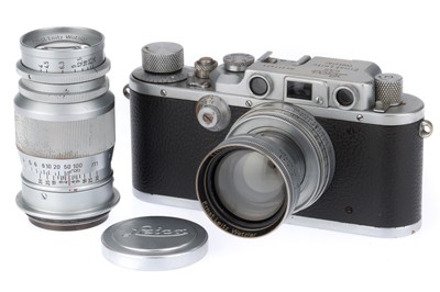 Lot 3 - A Leica IIIb Rangefinder Camera