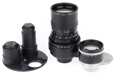 Lot 343 - A Pair of Cine Camera Lenses