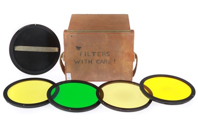 Lot 332 - A Set of Large Aerial Camera Filters.
