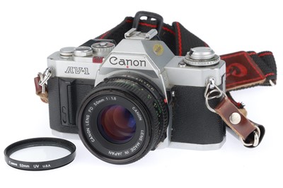 Lot 95 - A Canon AV-1 35mm SLR Camera