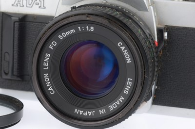 Lot 95 - A Canon AV-1 35mm SLR Camera