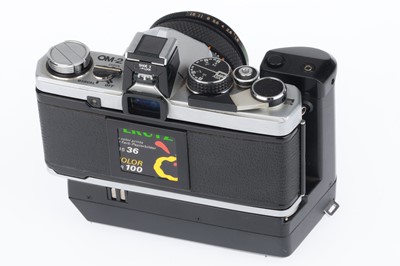 Lot 112 - An Olympus OM-2N MD 35mm SLR Camera