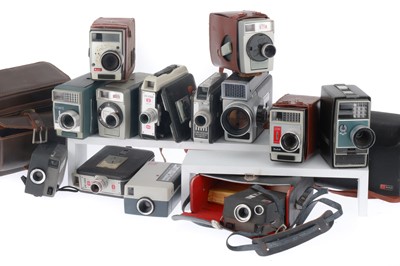Lot 347 - A Tray of Kodak Cine Cameras