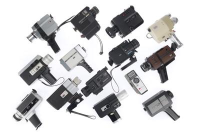 Lot 359 - A Tray of Cine Cameras